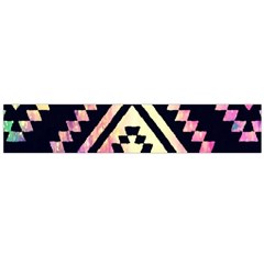 Cute Neon Aztec Galaxy Large Premium Plush Fleece Scarf  by nateshop