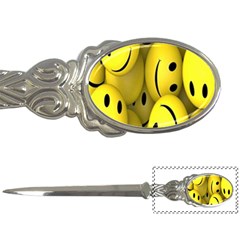 Emoji, Colour, Faces, Smile, Wallpaper Letter Opener by nateshop