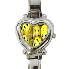 Emoji, Colour, Faces, Smile, Wallpaper Heart Italian Charm Watch