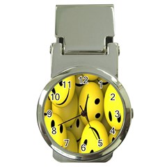 Emoji, Colour, Faces, Smile, Wallpaper Money Clip Watches by nateshop