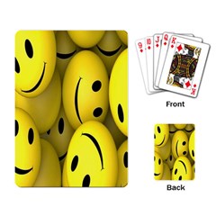 Emoji, Colour, Faces, Smile, Wallpaper Playing Cards Single Design (rectangle) by nateshop