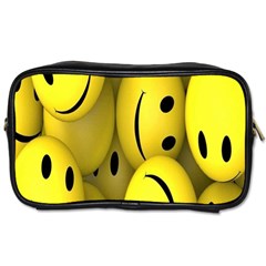 Emoji, Colour, Faces, Smile, Wallpaper Toiletries Bag (one Side) by nateshop