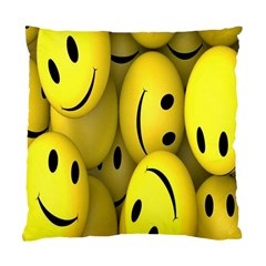 Emoji, Colour, Faces, Smile, Wallpaper Standard Cushion Case (one Side) by nateshop