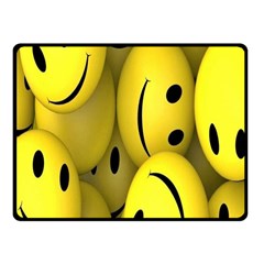 Emoji, Colour, Faces, Smile, Wallpaper Fleece Blanket (small) by nateshop