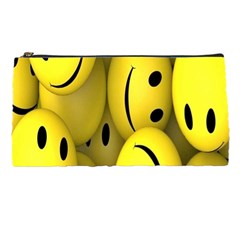 Emoji, Colour, Faces, Smile, Wallpaper Pencil Case by nateshop