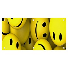 Emoji, Colour, Faces, Smile, Wallpaper Banner And Sign 6  X 3  by nateshop