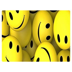 Emoji, Colour, Faces, Smile, Wallpaper Premium Plush Fleece Blanket (extra Small) by nateshop