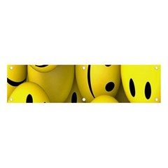 Emoji, Colour, Faces, Smile, Wallpaper Banner And Sign 4  X 1  by nateshop