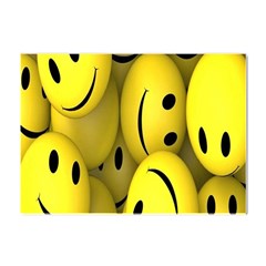 Emoji, Colour, Faces, Smile, Wallpaper Crystal Sticker (a4)