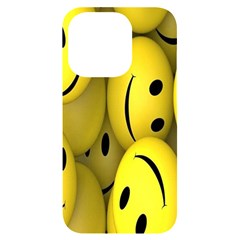 Emoji, Colour, Faces, Smile, Wallpaper Iphone 14 Pro Black Uv Print Case by nateshop