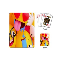 Emojis, Emoji, Hd Phone Wallpaper Playing Cards Single Design (mini) by nateshop