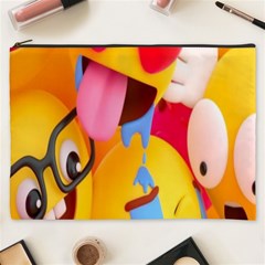 Emojis, Emoji, Hd Phone Wallpaper Cosmetic Bag (xxxl) by nateshop