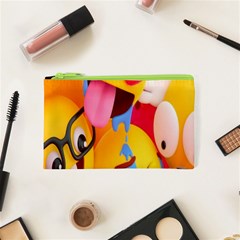 Emojis, Emoji, Hd Phone Wallpaper Cosmetic Bag (xs) by nateshop