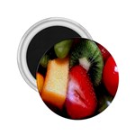 Fruits, Food, Green, Red, Strawberry, Yellow 2.25  Magnets Front