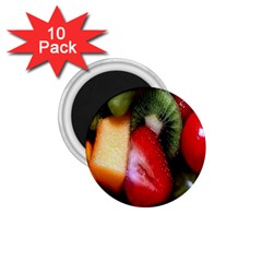 Fruits, Food, Green, Red, Strawberry, Yellow 1 75  Magnets (10 Pack)  by nateshop