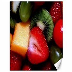 Fruits, Food, Green, Red, Strawberry, Yellow Canvas 36  X 48  by nateshop