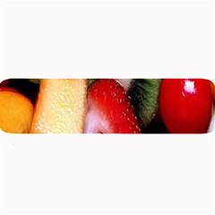 Fruits, Food, Green, Red, Strawberry, Yellow Large Bar Mat by nateshop