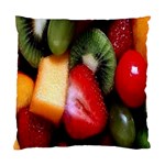 Fruits, Food, Green, Red, Strawberry, Yellow Standard Cushion Case (Two Sides) Front