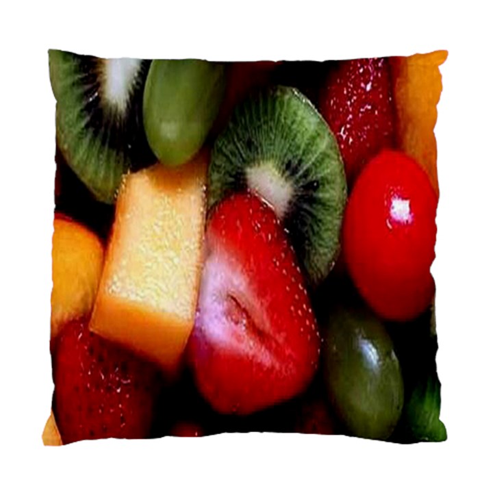 Fruits, Food, Green, Red, Strawberry, Yellow Standard Cushion Case (Two Sides)