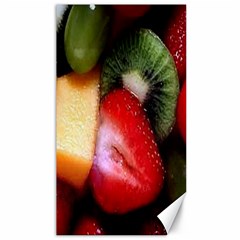 Fruits, Food, Green, Red, Strawberry, Yellow Canvas 40  X 72  by nateshop