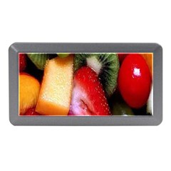 Fruits, Food, Green, Red, Strawberry, Yellow Memory Card Reader (mini) by nateshop