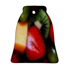 Fruits, Food, Green, Red, Strawberry, Yellow Bell Ornament (two Sides) by nateshop