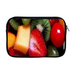 Fruits, Food, Green, Red, Strawberry, Yellow Apple Macbook Pro 17  Zipper Case by nateshop