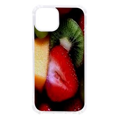 Fruits, Food, Green, Red, Strawberry, Yellow Iphone 13 Tpu Uv Print Case by nateshop