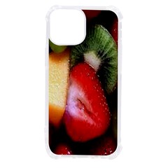 Fruits, Food, Green, Red, Strawberry, Yellow Iphone 13 Mini Tpu Uv Print Case by nateshop