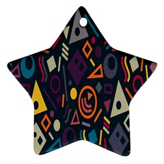 Inspired By The Colours And Shapes Ornament (star)