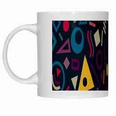 Inspired By The Colours And Shapes White Mug by nateshop