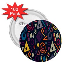 Inspired By The Colours And Shapes 2 25  Buttons (100 Pack)  by nateshop