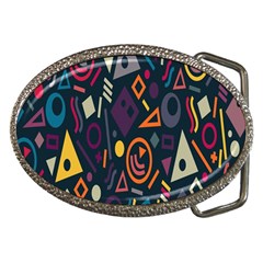 Inspired By The Colours And Shapes Belt Buckles by nateshop