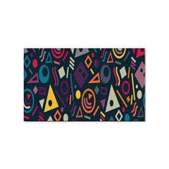 Inspired By The Colours And Shapes Sticker Rectangular (100 Pack) by nateshop