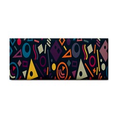 Inspired By The Colours And Shapes Hand Towel by nateshop