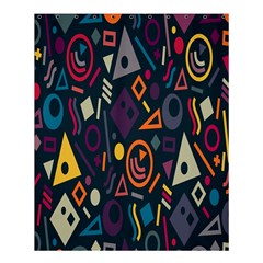 Inspired By The Colours And Shapes Shower Curtain 60  X 72  (medium)  by nateshop