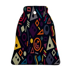 Inspired By The Colours And Shapes Bell Ornament (two Sides) by nateshop