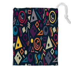 Inspired By The Colours And Shapes Drawstring Pouch (4xl) by nateshop