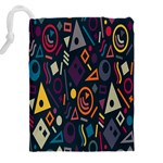 Inspired By The Colours And Shapes Drawstring Pouch (4XL) Back