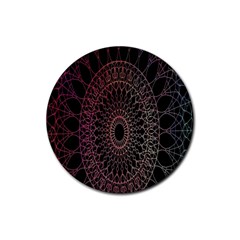 Mandala   Lockscreen , Aztec Rubber Coaster (round) by nateshop