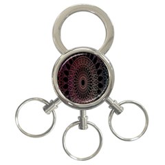 Mandala   Lockscreen , Aztec 3-ring Key Chain by nateshop