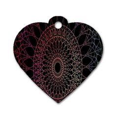 Mandala   Lockscreen , Aztec Dog Tag Heart (one Side) by nateshop