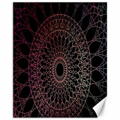 Mandala   Lockscreen , Aztec Canvas 11  X 14  by nateshop