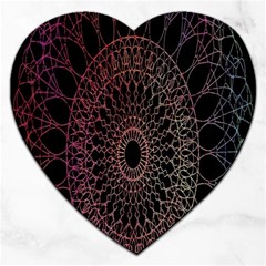 Mandala   Lockscreen , Aztec Jigsaw Puzzle (heart) by nateshop