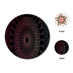 Mandala   Lockscreen , Aztec Playing Cards Single Design (round) by nateshop