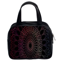 Mandala   Lockscreen , Aztec Classic Handbag (two Sides) by nateshop