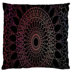 Mandala   Lockscreen , Aztec Large Cushion Case (two Sides) by nateshop