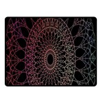 Mandala   Lockscreen , Aztec Two Sides Fleece Blanket (Small) 45 x34  Blanket Back