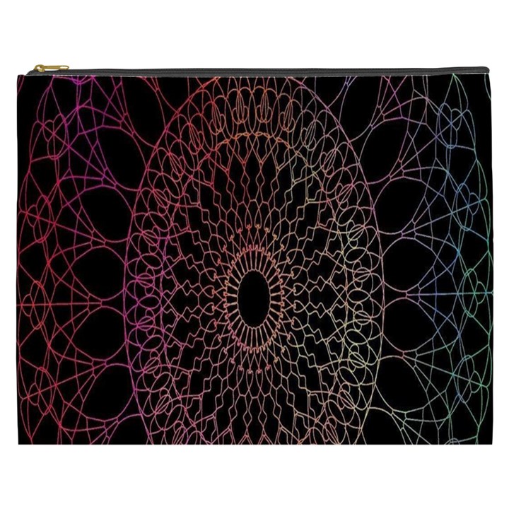 Mandala   Lockscreen , Aztec Cosmetic Bag (XXXL)