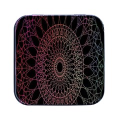 Mandala   Lockscreen , Aztec Square Metal Box (black) by nateshop